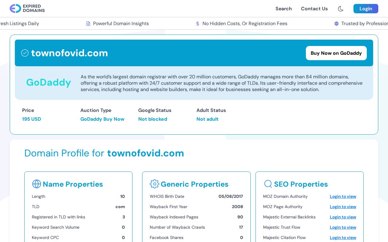Official Town of Ovid government website and local history